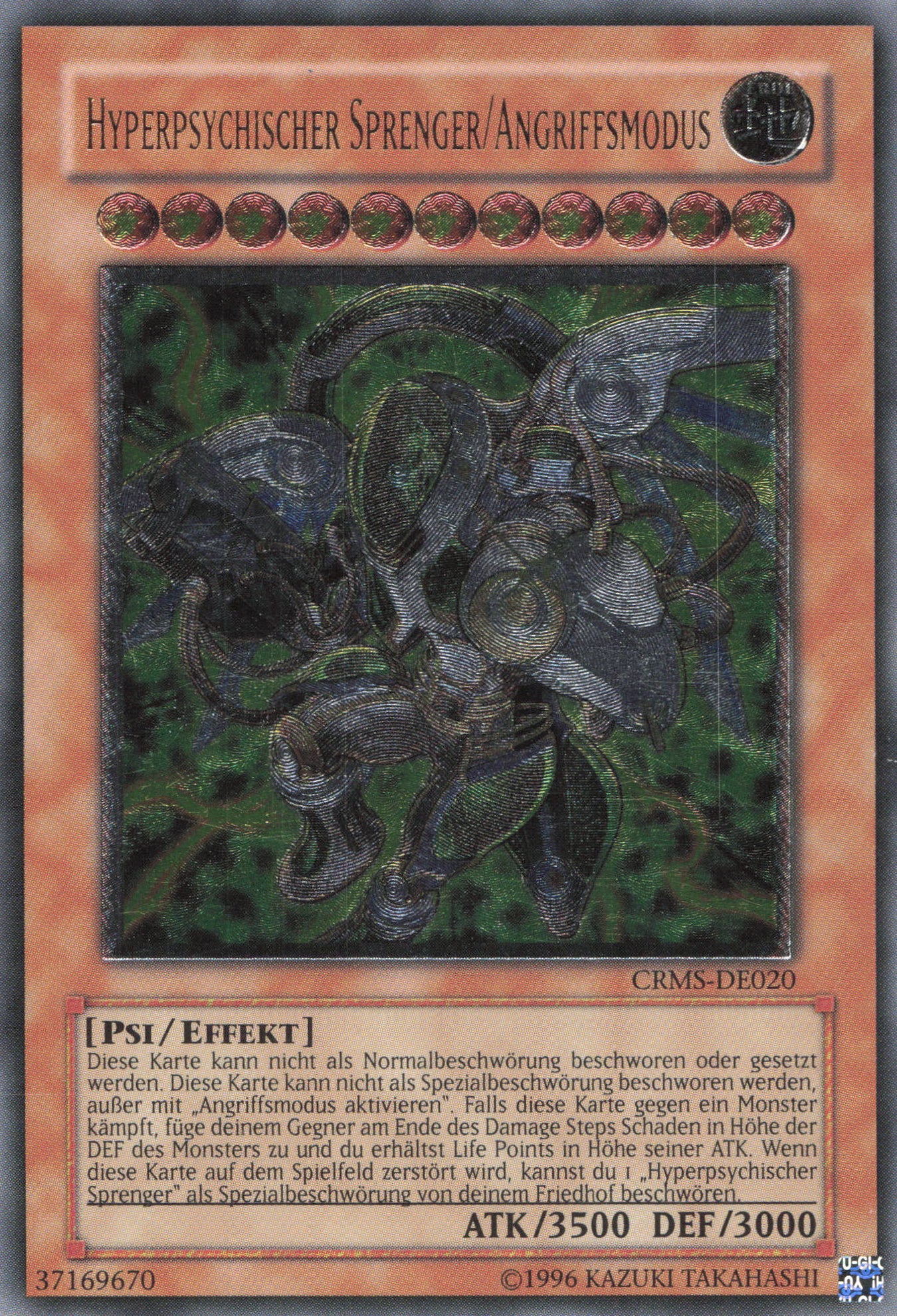 Yu-Gi-Oh! Hyperpsychischer Sprenger/Angriffsmodus