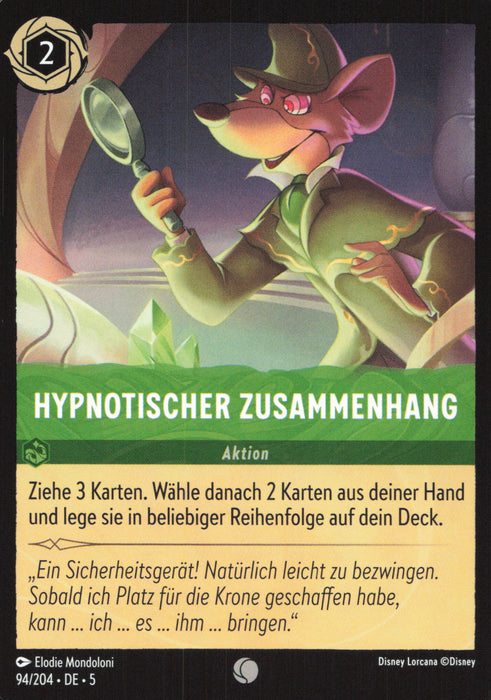 Hypnotischer Zusammenhang 5SSK-94 Common Deutsch