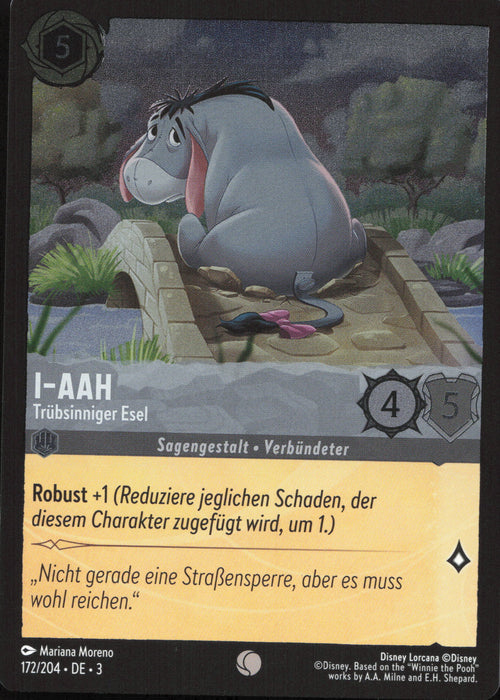 I-Aah - Trübsinniger Esel 3INK-172 Common Deutsch