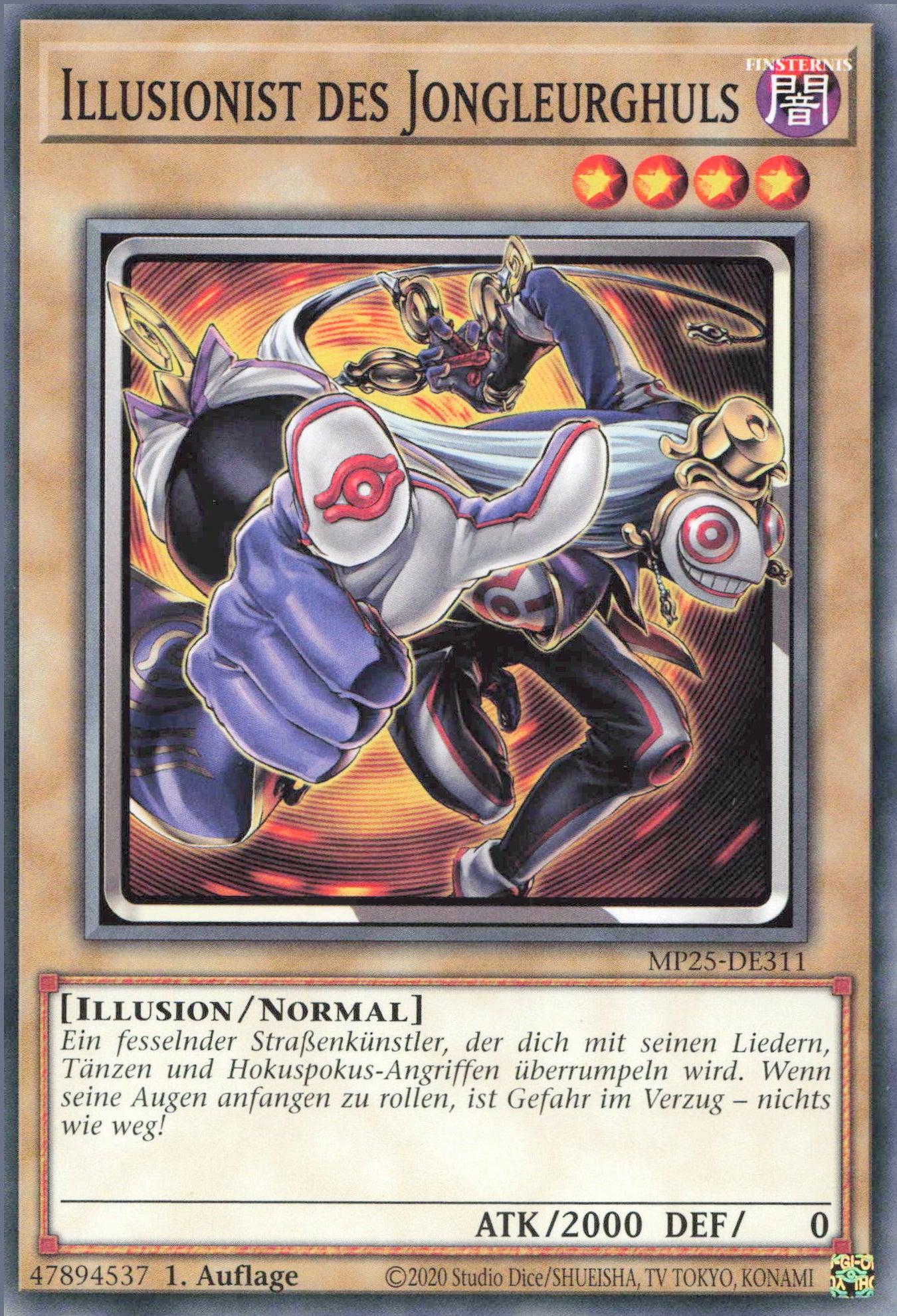 Yu-Gi-Oh! Illusionist des Jongleurghuls