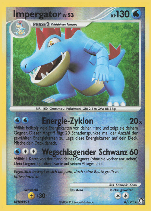 Impergator Lv.53 MT-8 Holo Rare Deutsch