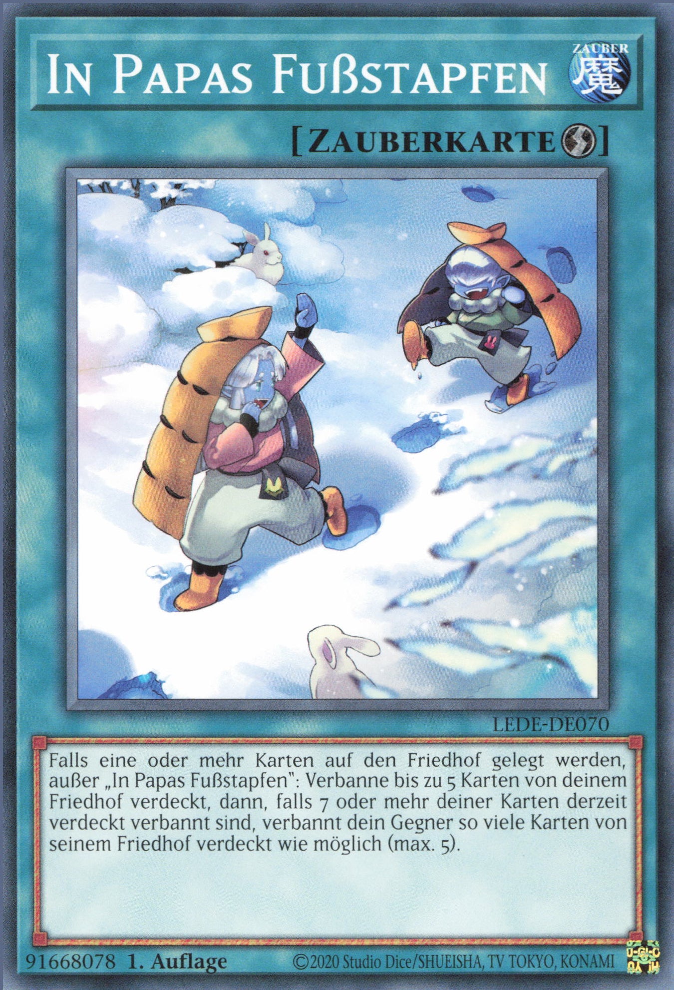 Yu-Gi-Oh! In Papas Fußstapfen