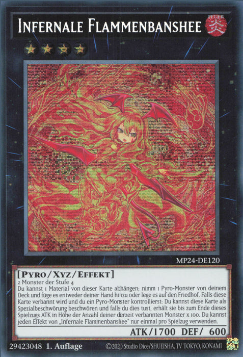 Infernale Flammenbanshee MP24-DE120 Secret Rare Deutsch