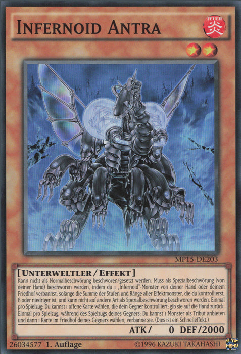 Infernoid Antra MP15-DE203 Super Rare