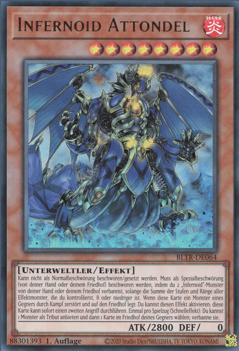 Infernoid Attondel BLTR-DE064 Ultra Rare Deutsch