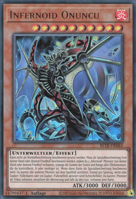 Infernoid Onuncu BLTR-DE065 Ultra Rare Deutsch