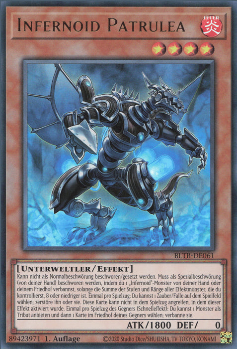 Infernoid Patrulea BLTR-DE061 Ultra Rare Deutsch