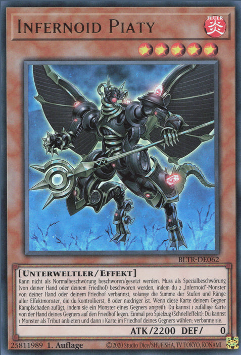 Infernoid Piaty BLTR-DE062 Ultra Rare Deutsch