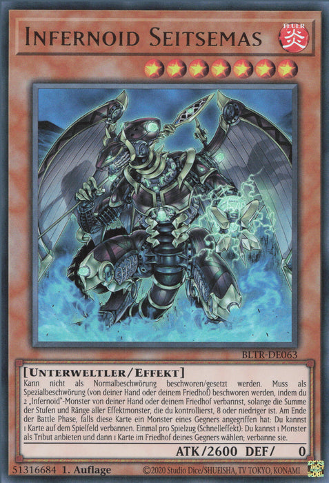 Infernoid Seitsemas BLTR-DE063 Ultra Rare Deutsch