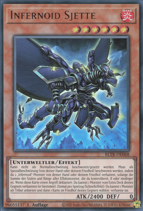 Infernoid Sjette BLTR-DE068 Ultra Rare Deutsch