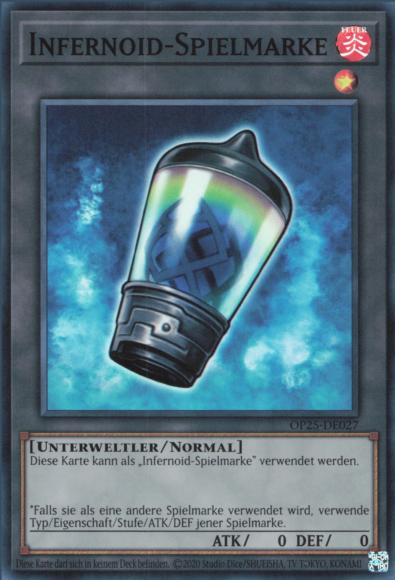 Yu-Gi-Oh! Infernoid Token