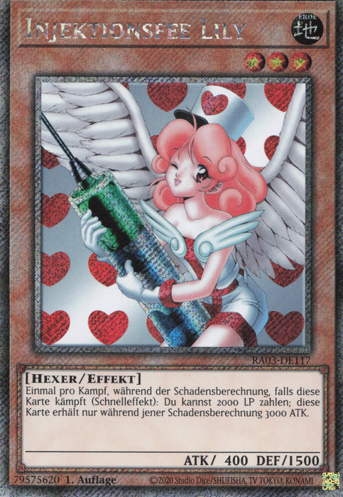 Injektionsfee Lily (V.1) RA03-DE117 Platinum Secret Rare Deutsch