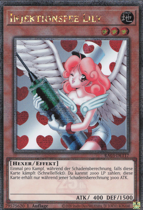 Injektionsfee Lily (V.2) RA03-DE117 Quarter Century Secret Rare Deutsch