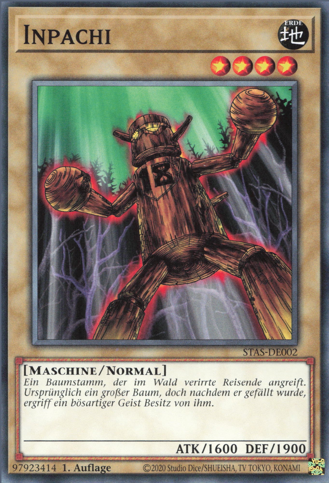 Yugioh Inpachi STAS-DE002 Common Deutsch kaufen — ReCollectibles