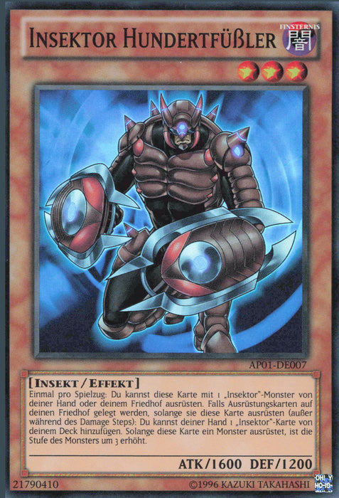 Insektor Hundertfüßler AP01-DE007 Super Rare Deutsch