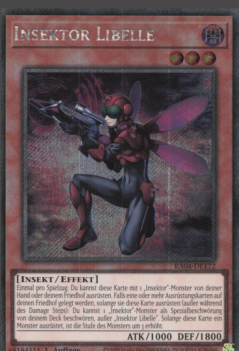 Insektor Libelle (V.1) RA04-DE172 Platinum Secret Rare Deutsch