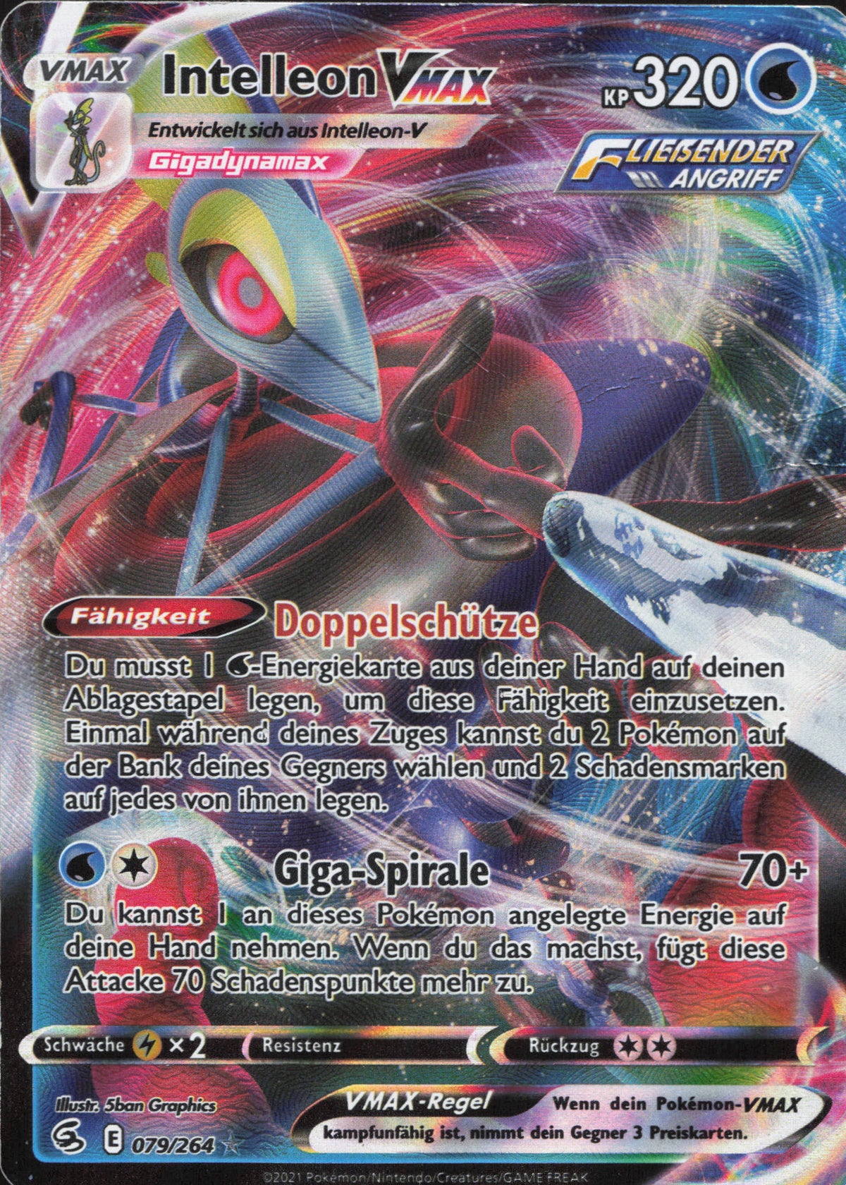 Pokémon Intelleon VMAX FST-079 Ultra Rare Deutsch kaufen — ReCollectibles