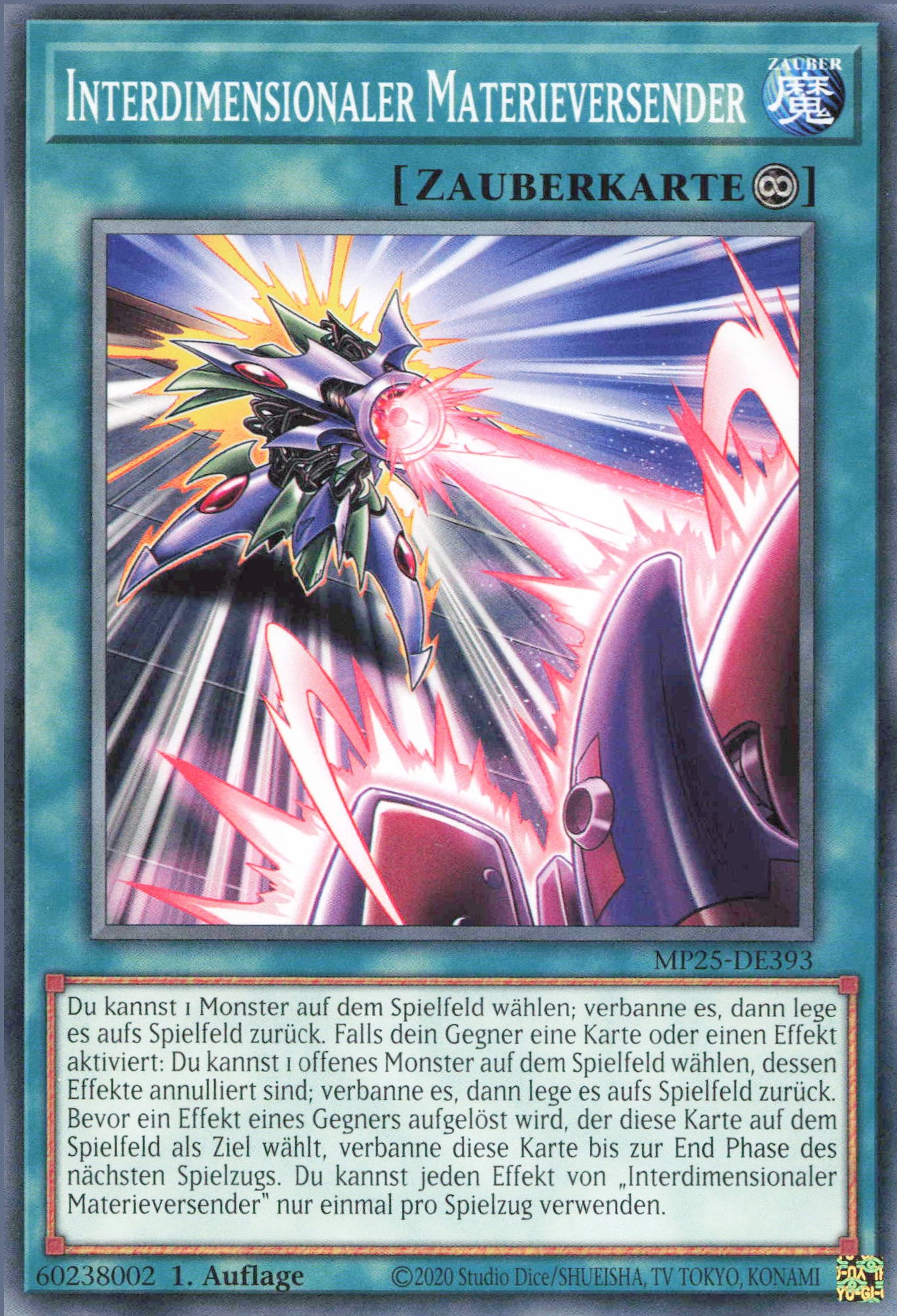 Yu-Gi-Oh! Interdimensionaler Materieversender