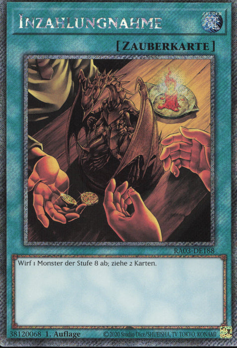 Inzahlungnahme (V.1) RA03-DE188 Platinum Secret Rare Deutsch