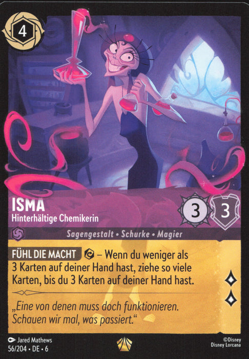 Isma - Hinterhältige Chemikerin (V.1) 6AZS-056 Legendary Deutsch