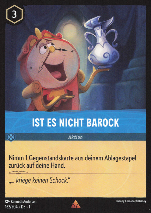 Ist Es Nicht Barock 1TFC-162 Rare Deutsch