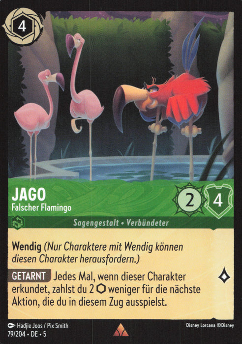 Jago - Falscher Flamingo 5SSK-79 Rare Deutsch