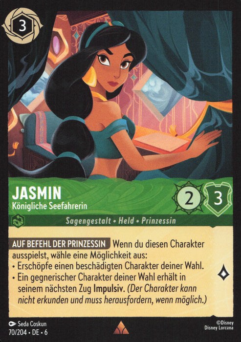 Jasmin - Königliche Seefahrerin 6AZS-070 Rare Deutsch