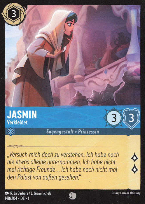 Jasmin - Verkleidet 1TFC-148 Common Deutsch