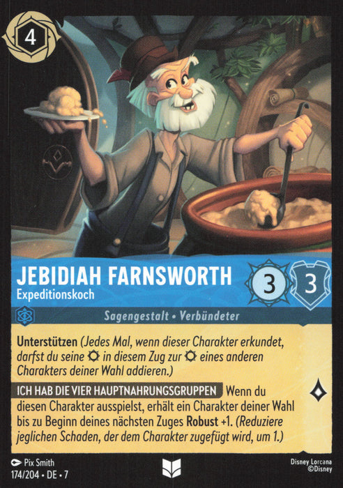 Jebidiah Farnsworth - Expeditionskoch 7ARI-174 Uncommon Deutsch