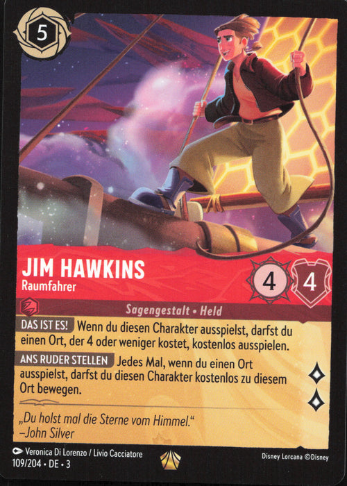 Jim Hawkins - Raumfahrer 3INK-109 Legendary Deutsch