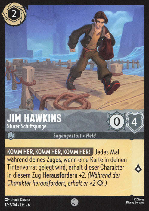 Jim Hawkins - Sturer Schiffsjunge 6AZS-173 Common Deutsch