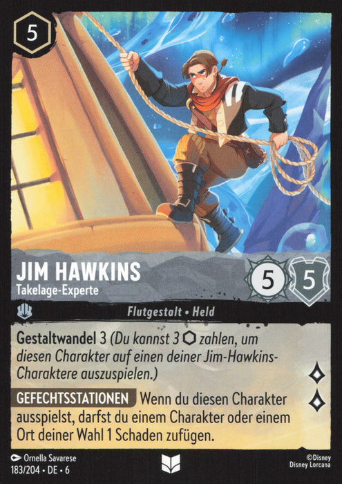 Jim Hawkins - Takelage-Experte 6AZS-183 Uncommon Deutsch