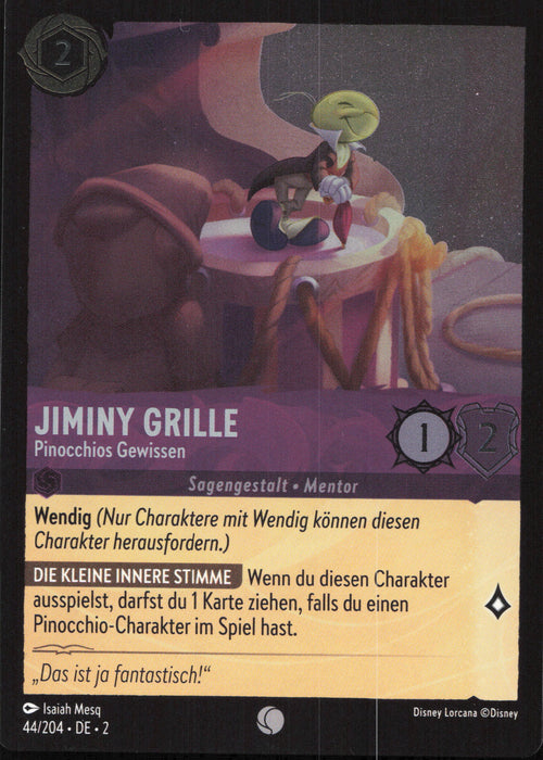 Jiminy Grille - Pinocchios Gewissen 2ROF-044 Common Deutsch