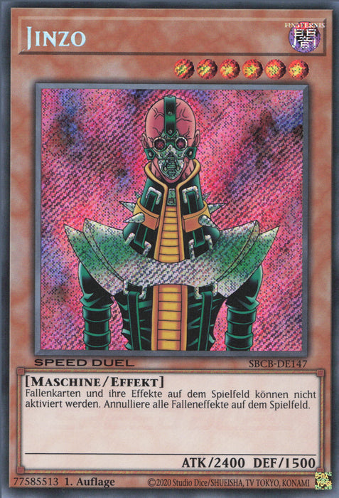 Jinzo (V.2) SBCB-DE147 Secret Rare