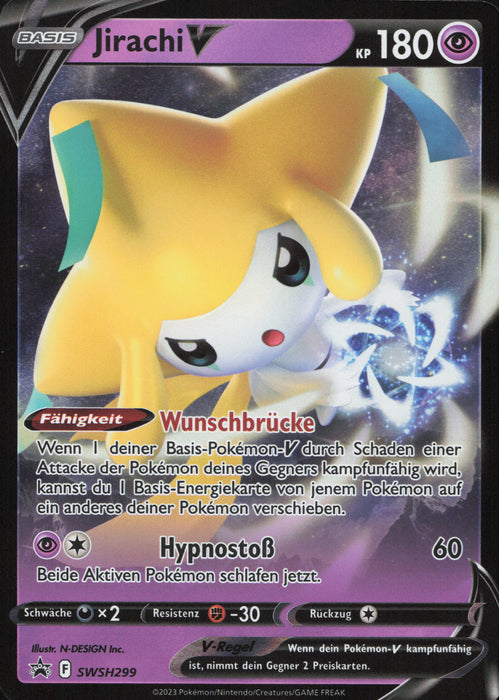 Jirachi V SWSH-299 Promo Deutsch
