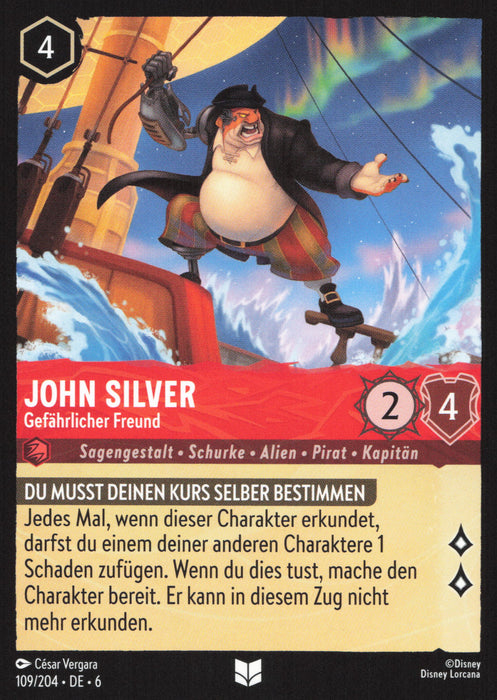 John Silver - Gefährlicher Freund 6AZS-109 Uncommon Deutsch