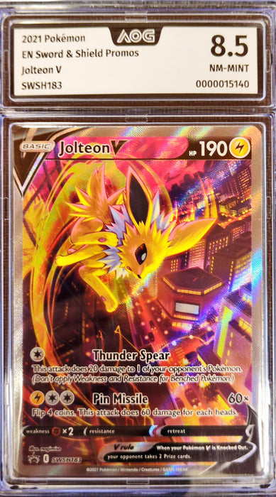 Jolteon V SWSH-183 Promo Englisch AOG-8.5