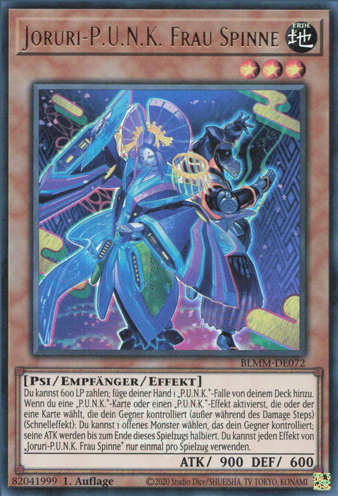 Joruri-P.U.N.K. Frau Spinne BLMM-DE072 Ultra Rare Deutsch