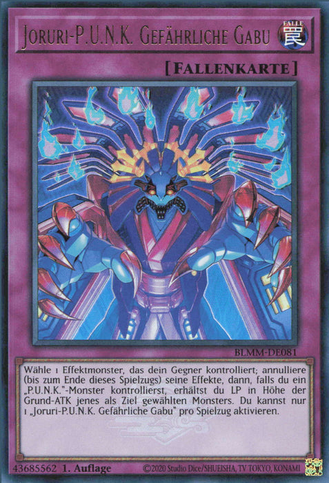 Joruri-P.U.N.K. Gefährliche Gabu BLMM-DE081 Ultra Rare Deutsch