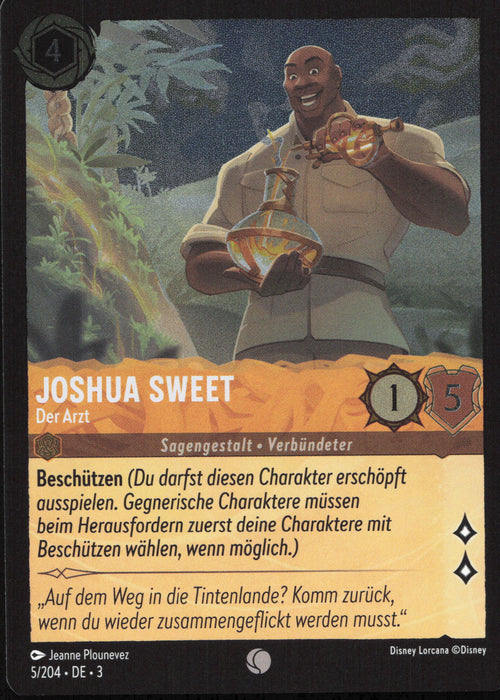 Joshua Sweet - Der Arzt 3INK-005 Common Deutsch