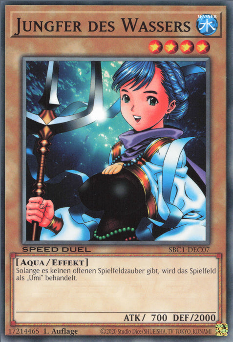 Jungfer des Wassers SBC1-DEC07 Common Deutsch