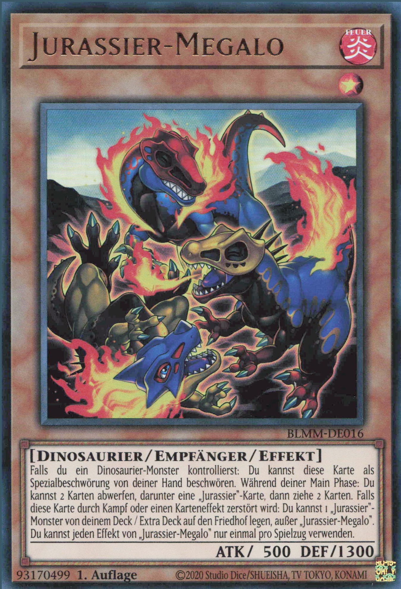 Yu-Gi-Oh! Jurassier-Megalo