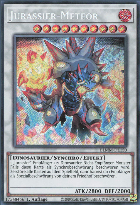 Jurassier-Meteor (V.1) BLMM-DE150 Secret Rare Deutsch