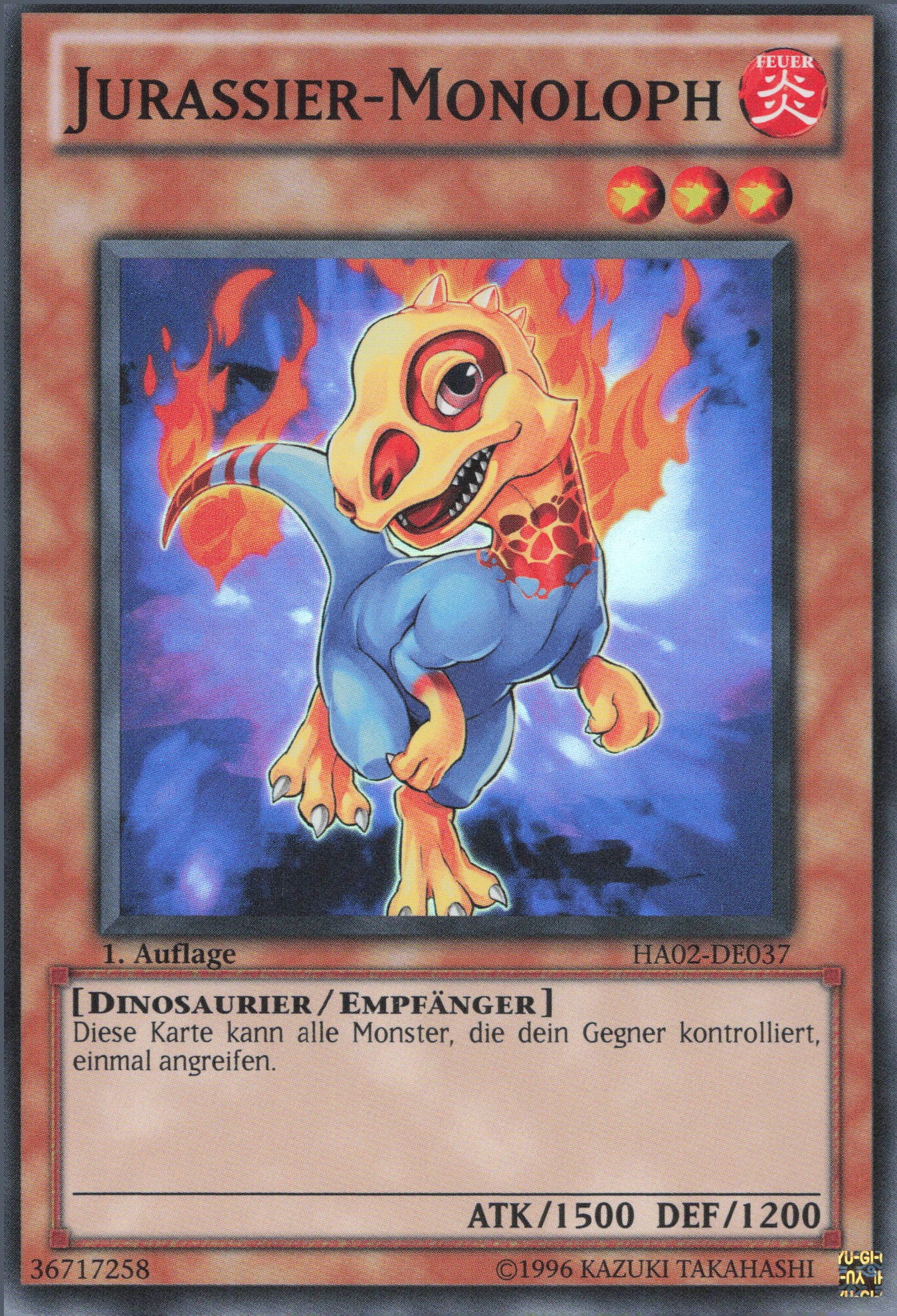 Yu-Gi-Oh! Jurassier-Monoloph