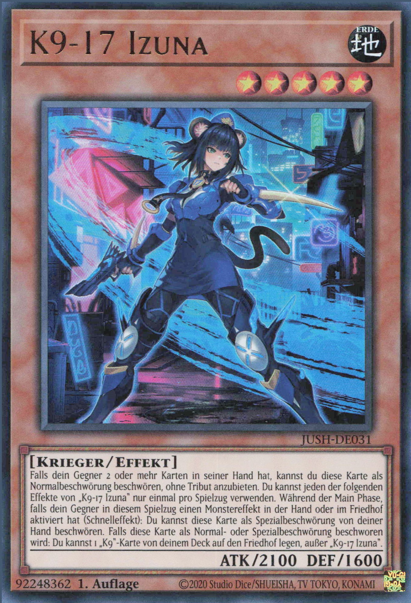 Yu-Gi-Oh! K9-17 Izuna