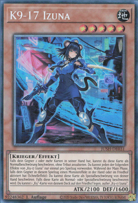 K9-17 Izuna (V.2) JUSH-DE031 Collectors Rare Deutsch