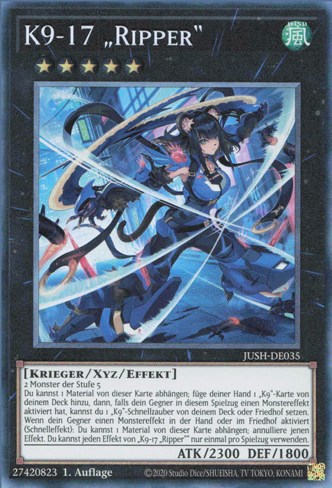K9-17 „Ripper“ (V.2) JUSH-DE035 Collectors Rare Deutsch