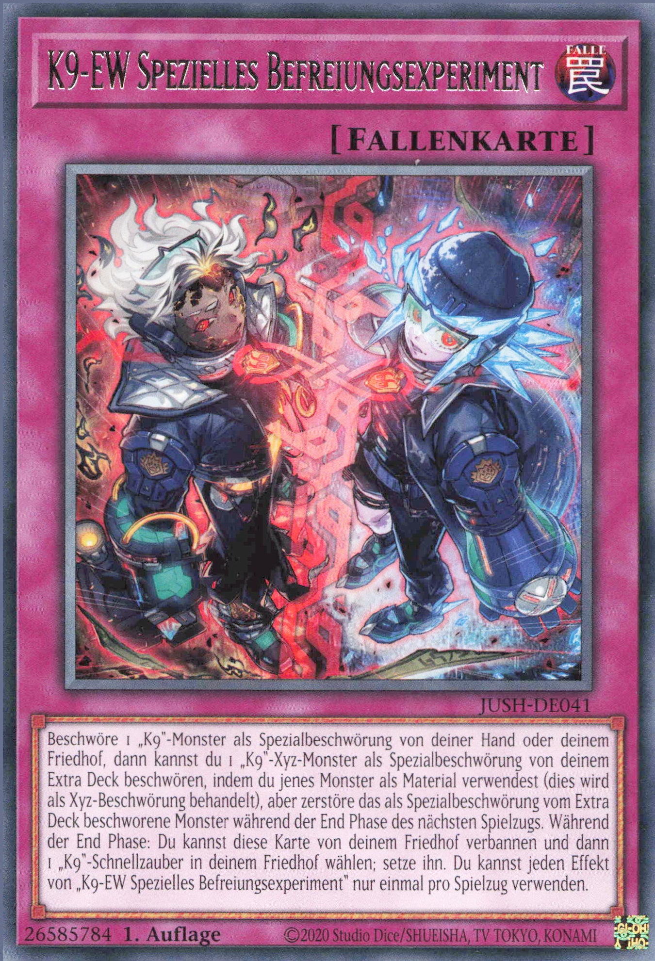 Yu-Gi-Oh! K9-EW Spezielles Befreiungsexperiment