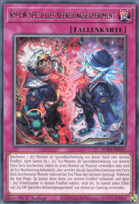 K9-EW Spezielles Befreiungsexperiment JUSH-DE041 Rare Deutsch