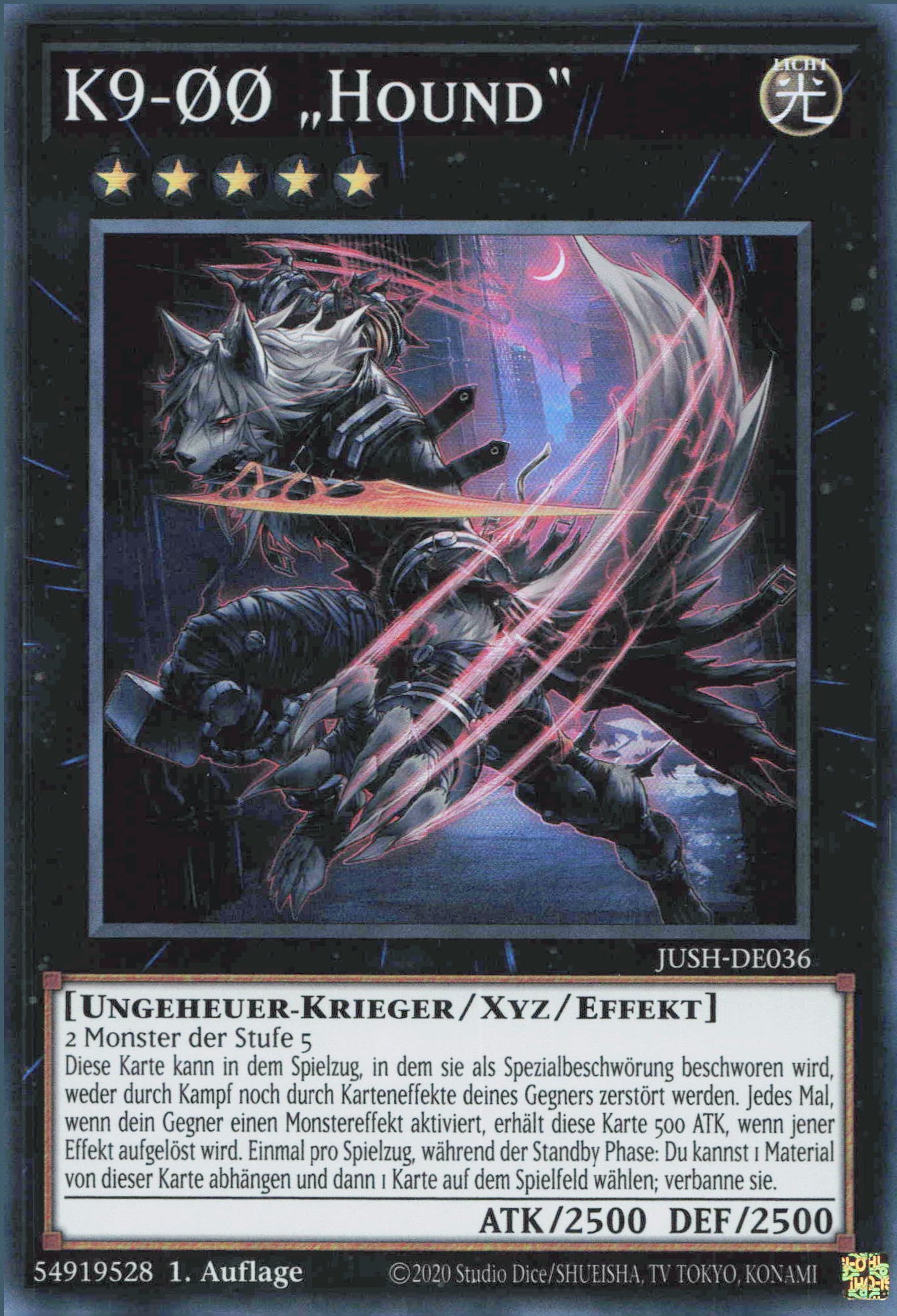 Yu-Gi-Oh! K9-ØØ „Hound“